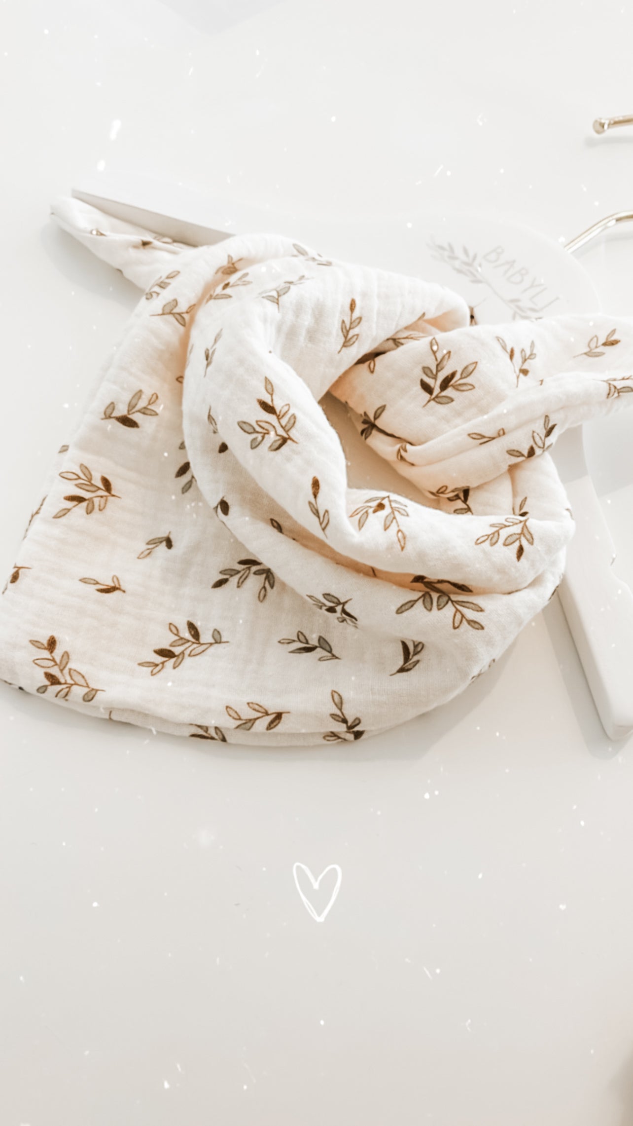 Musselintuch Halstuch, Dreiecktuch Lätzchen