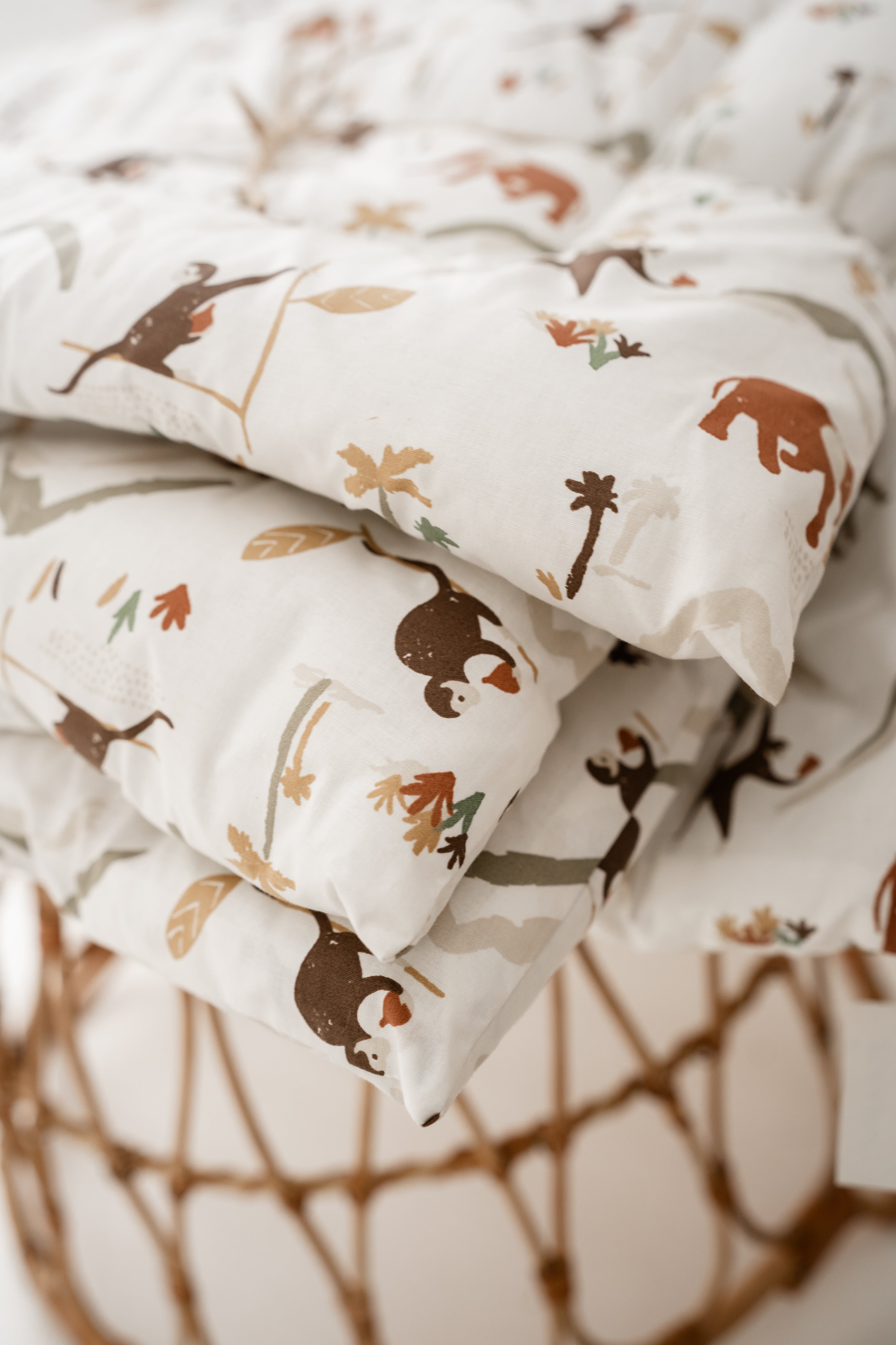 BIO Krabbeldecke, Spieldecke SAFARI 120 x 120 cm