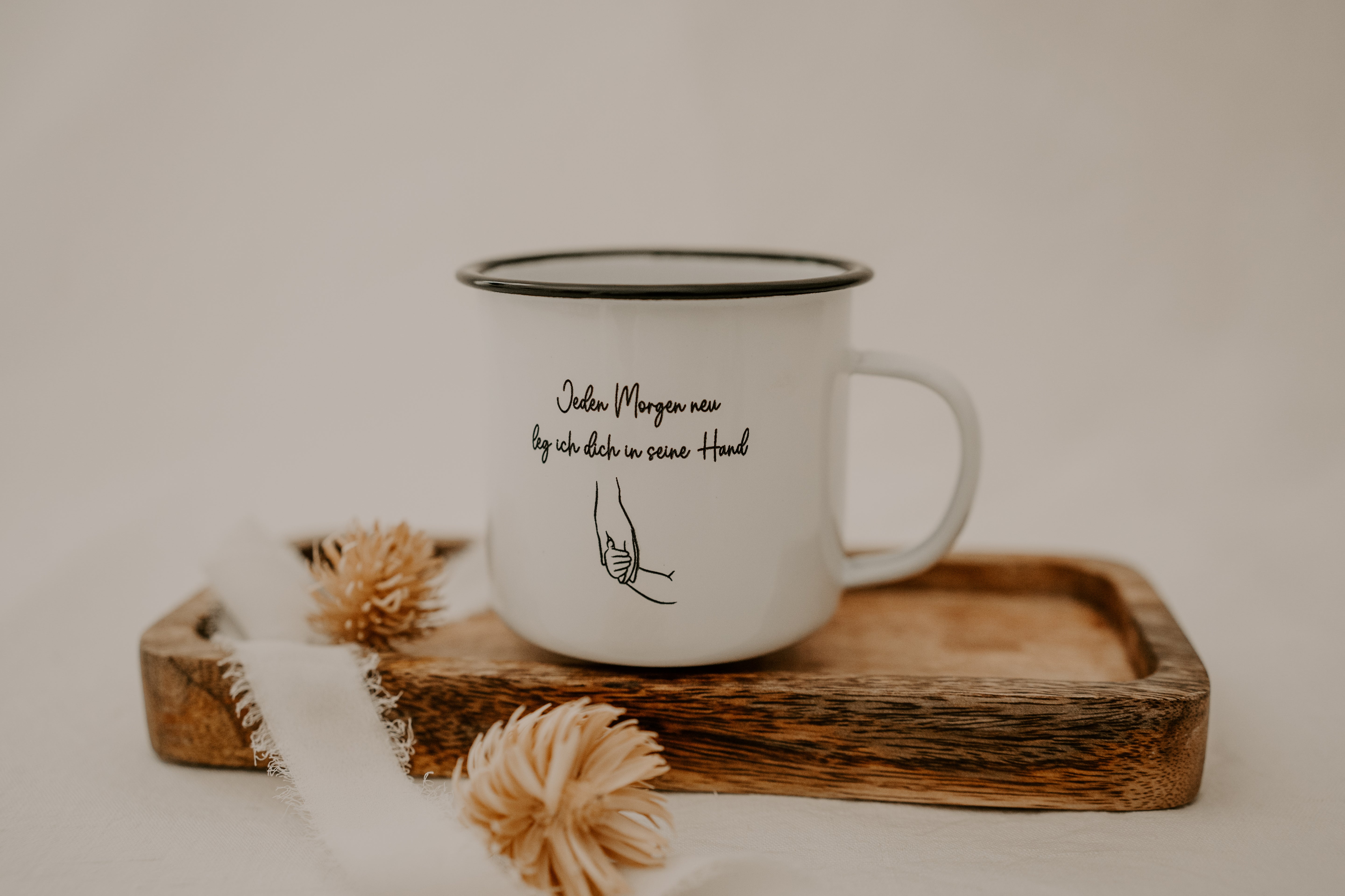 Segenstasse "JEDEN MORGEN NEU"
