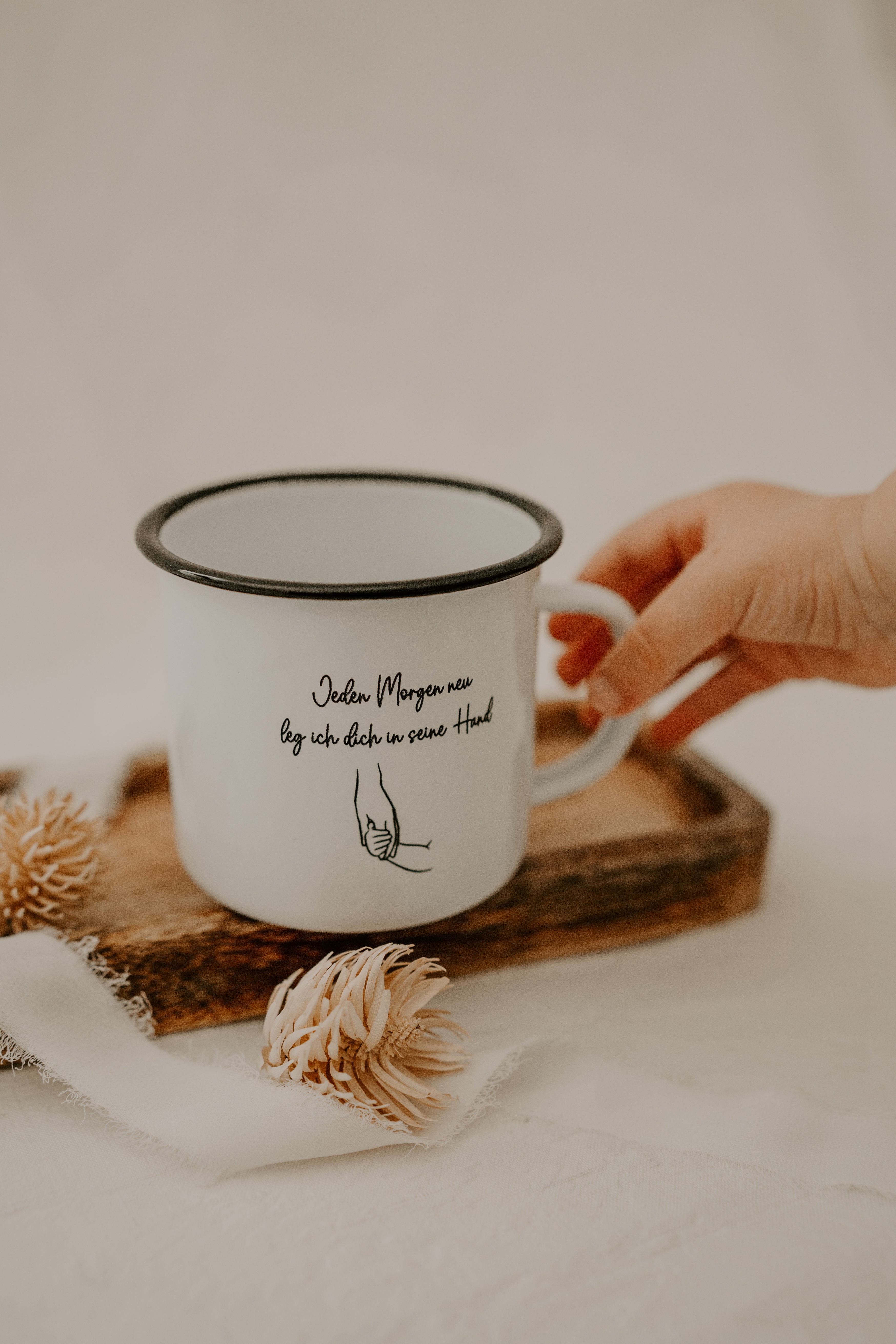 Segenstasse "JEDEN MORGEN NEU"