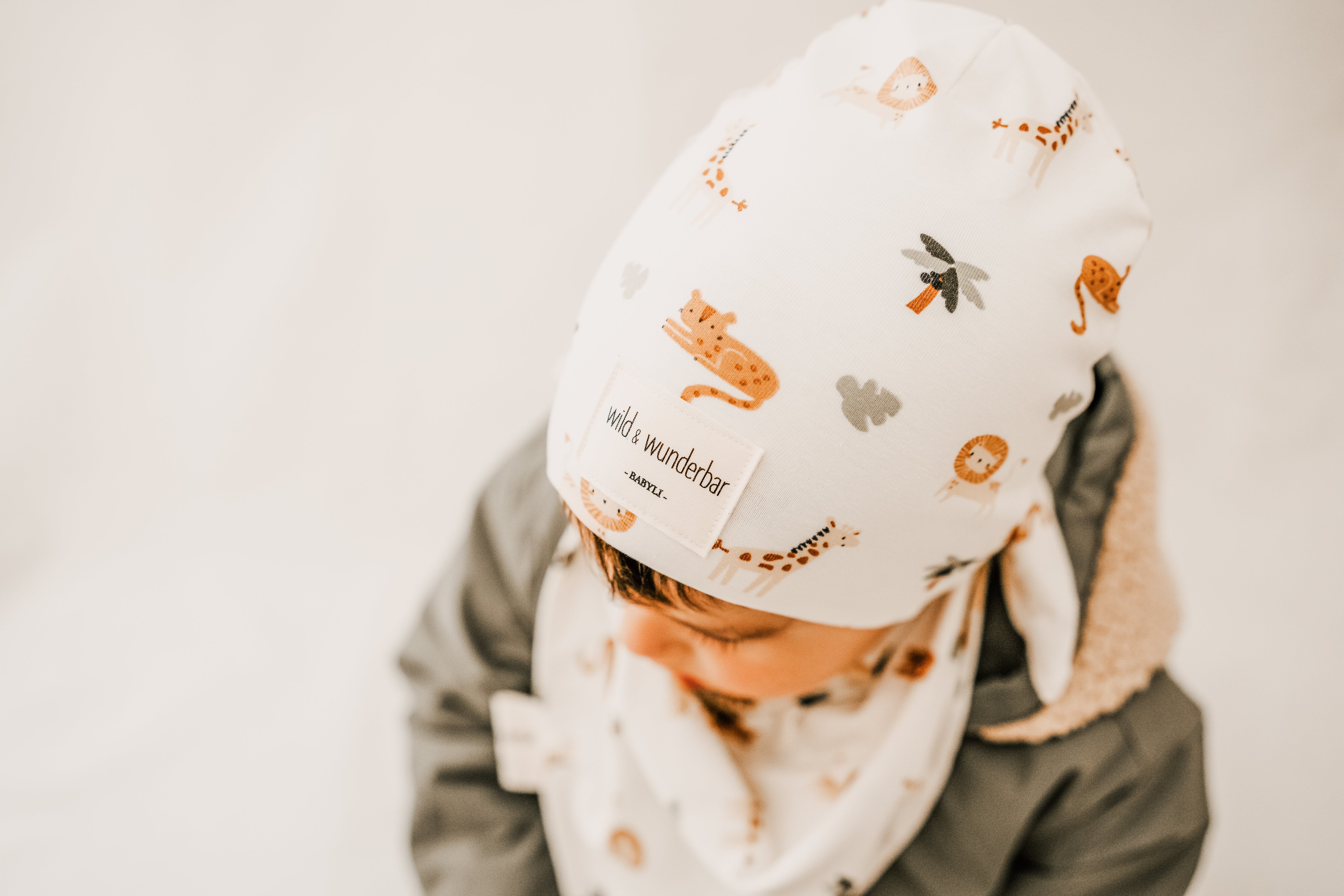 MÜTZE + Halstuch als SET - ANIMALS