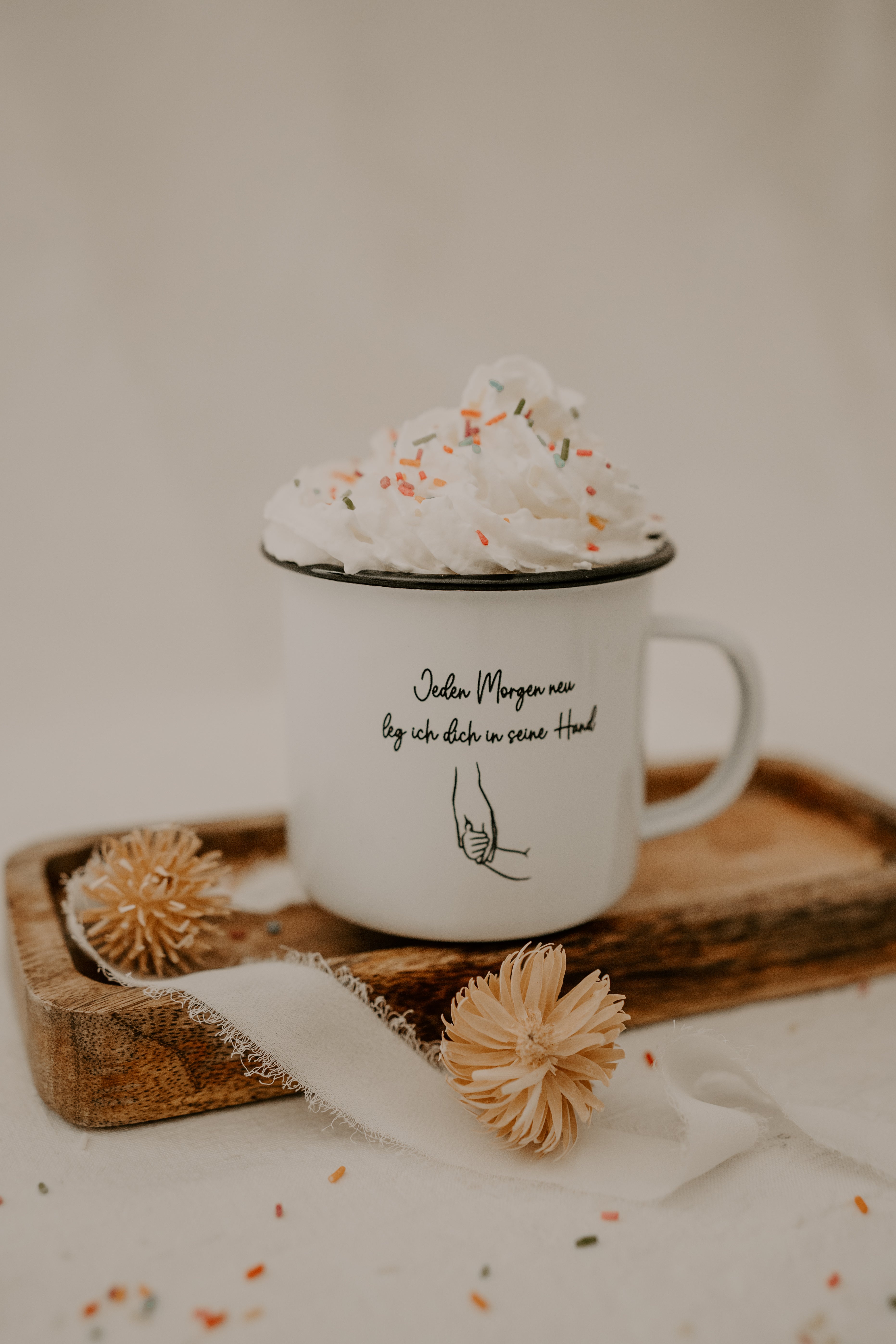 Segenstasse "JEDEN MORGEN NEU"