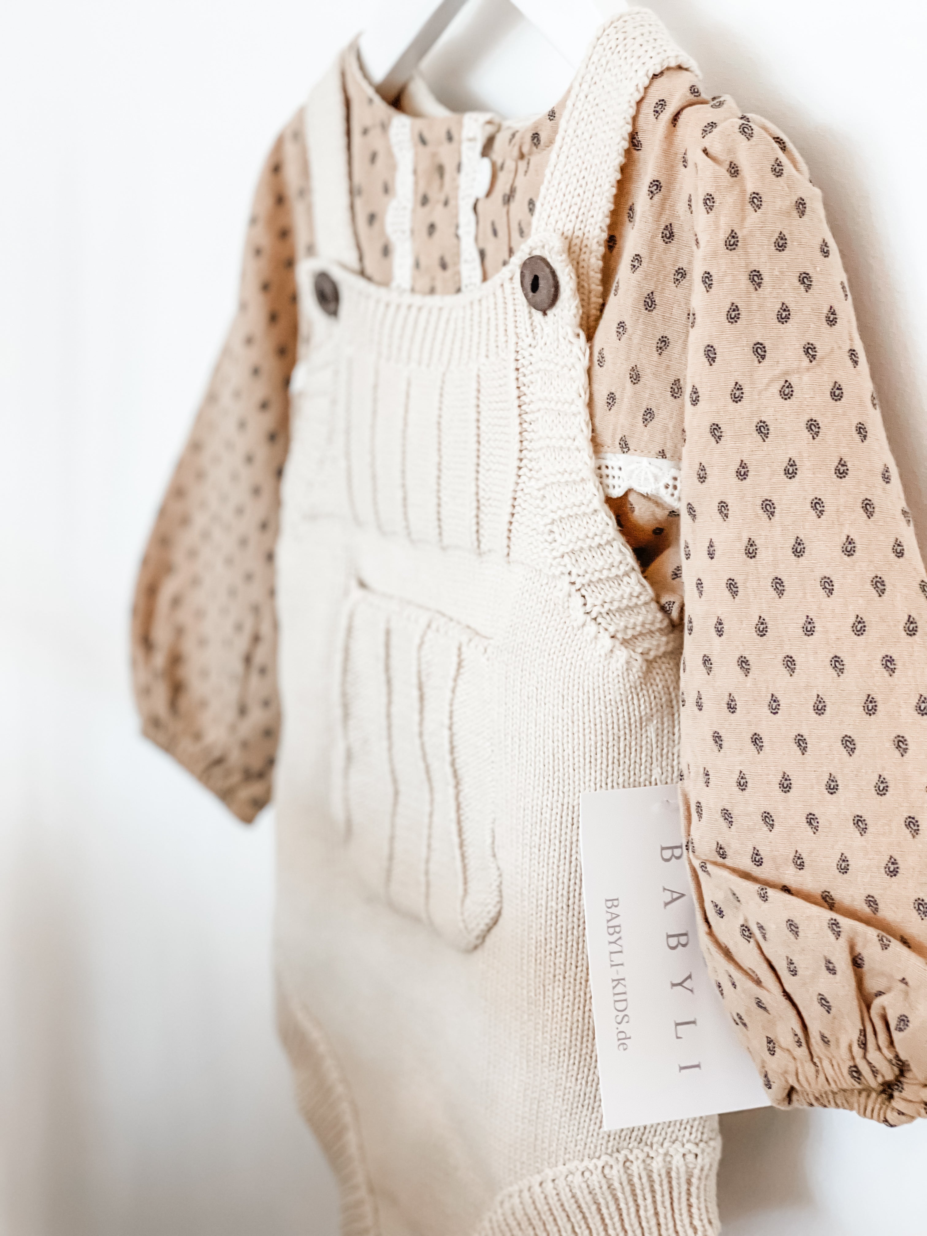 Strickbody - beige