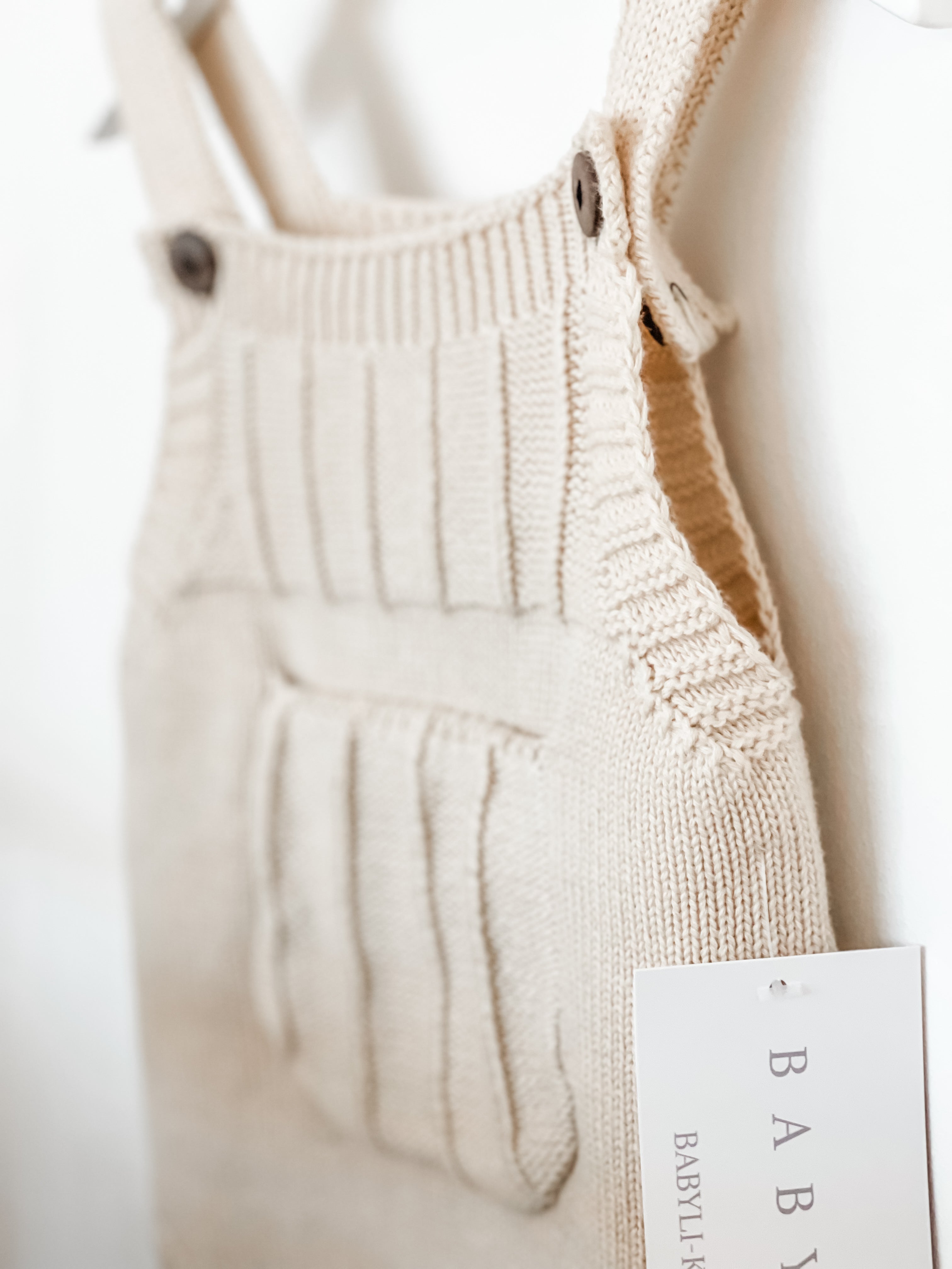 Strickbody - beige