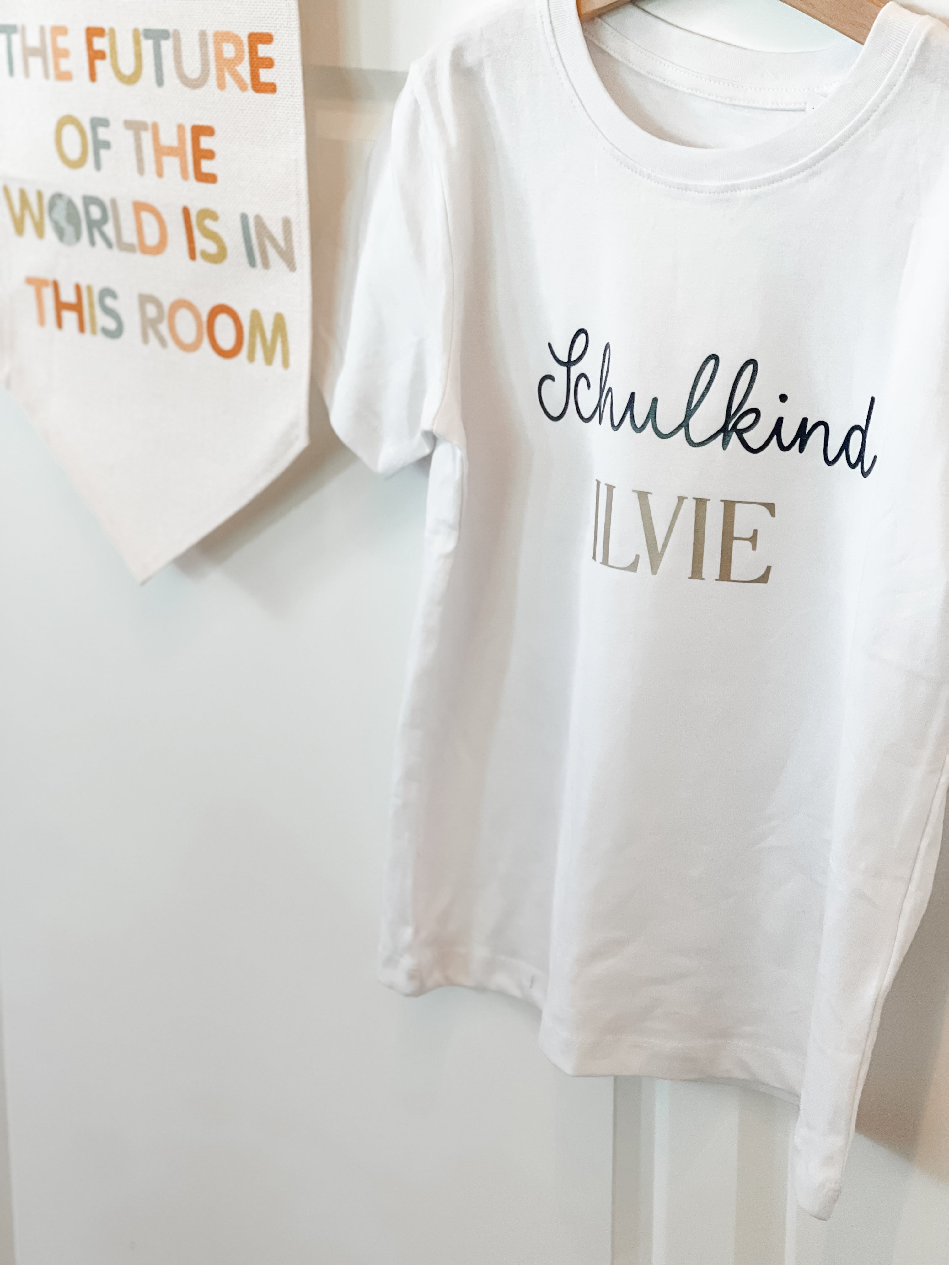 SCHULKIND T-Shirt - Einschulung mit WUNSCH NAMEN