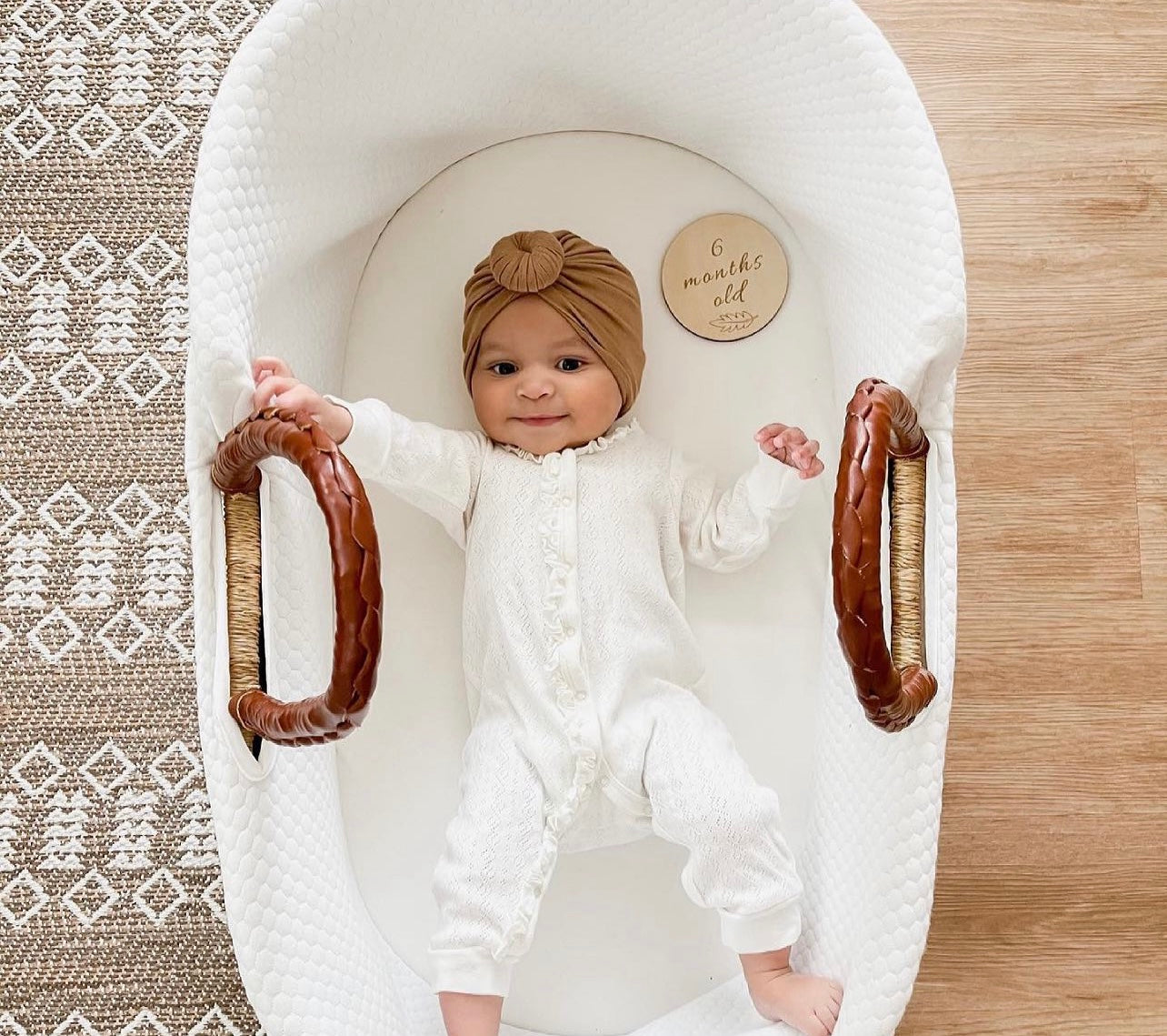 Knotenmütze Farbe: camel