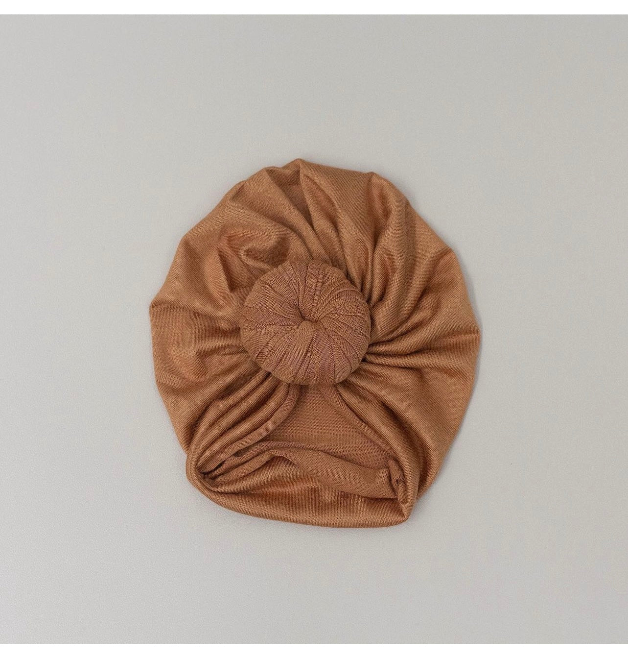 Knotenmütze Farbe: camel