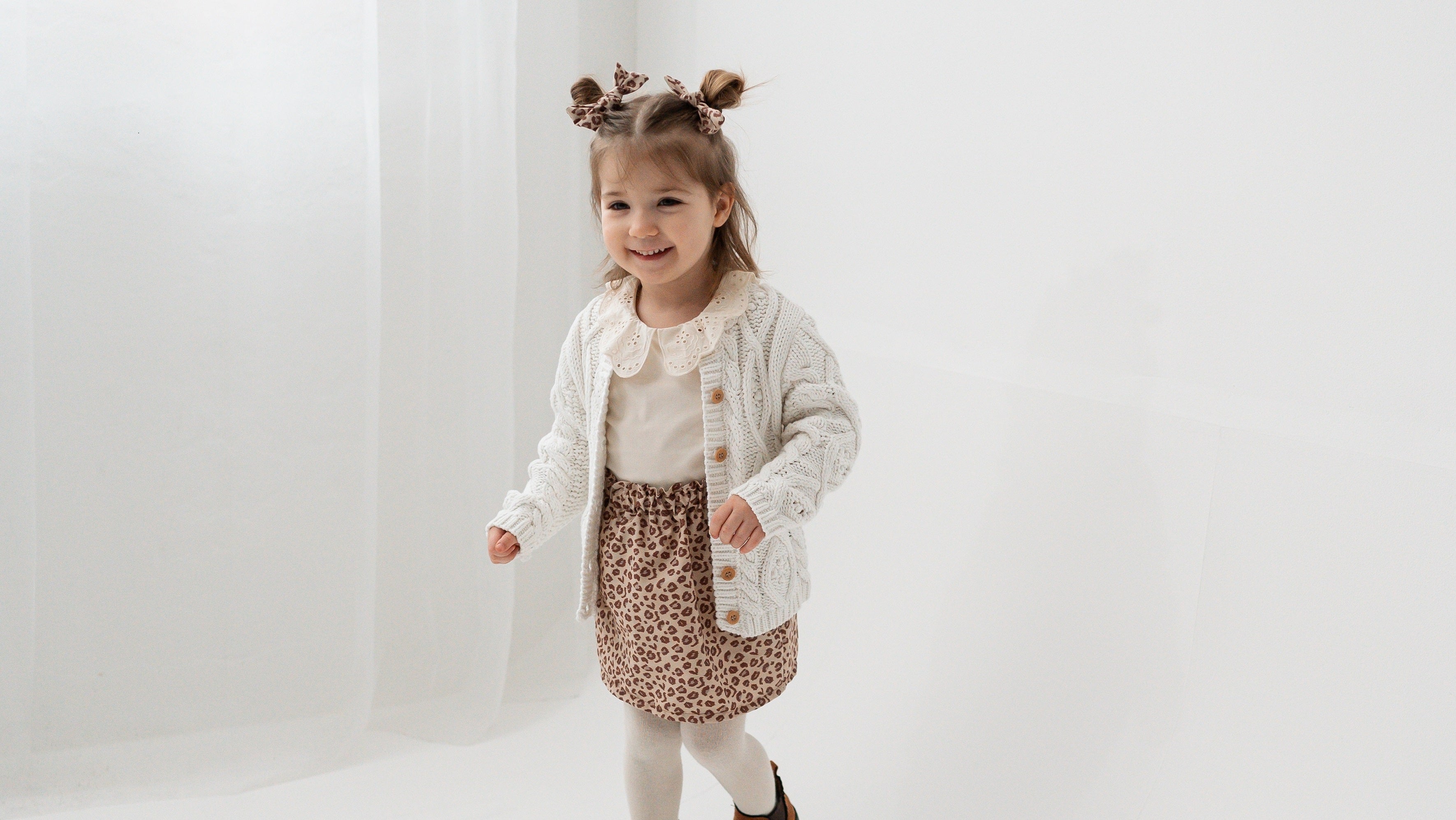 Rock für Mädchen Leoprint