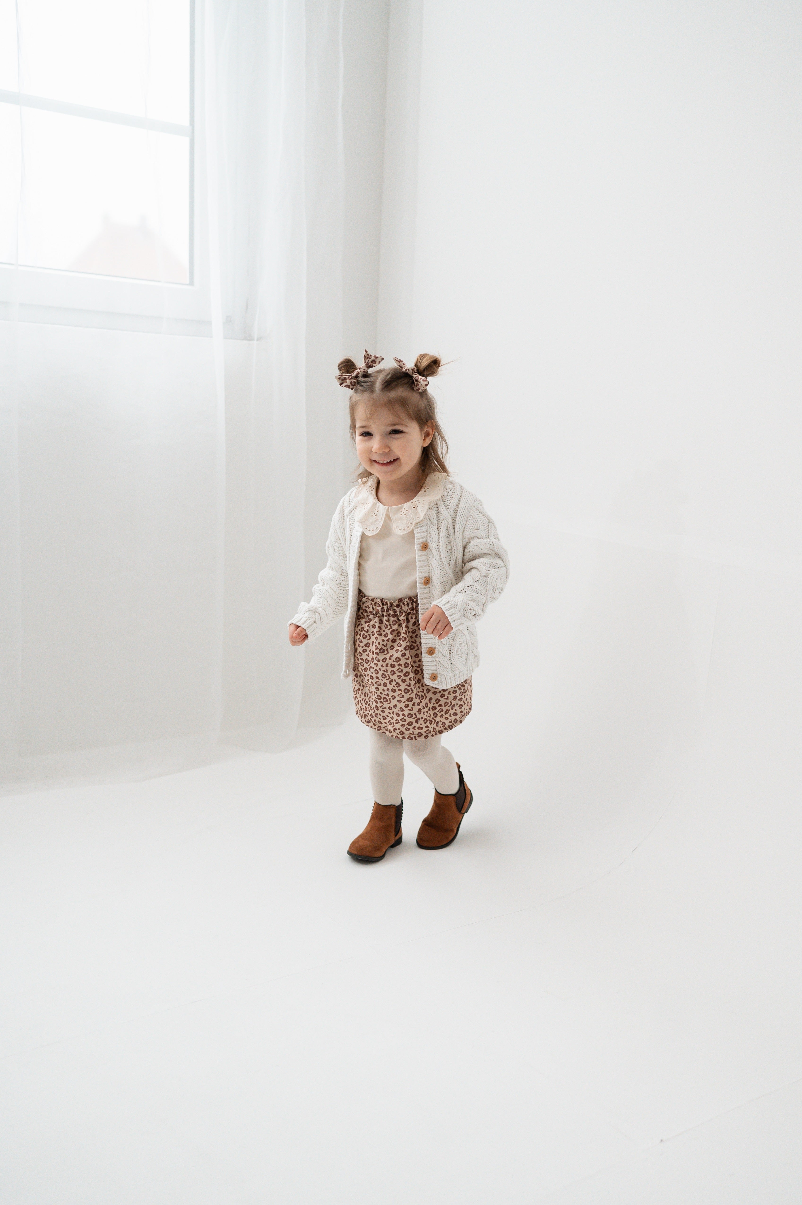 Rock für Mädchen Leoprint