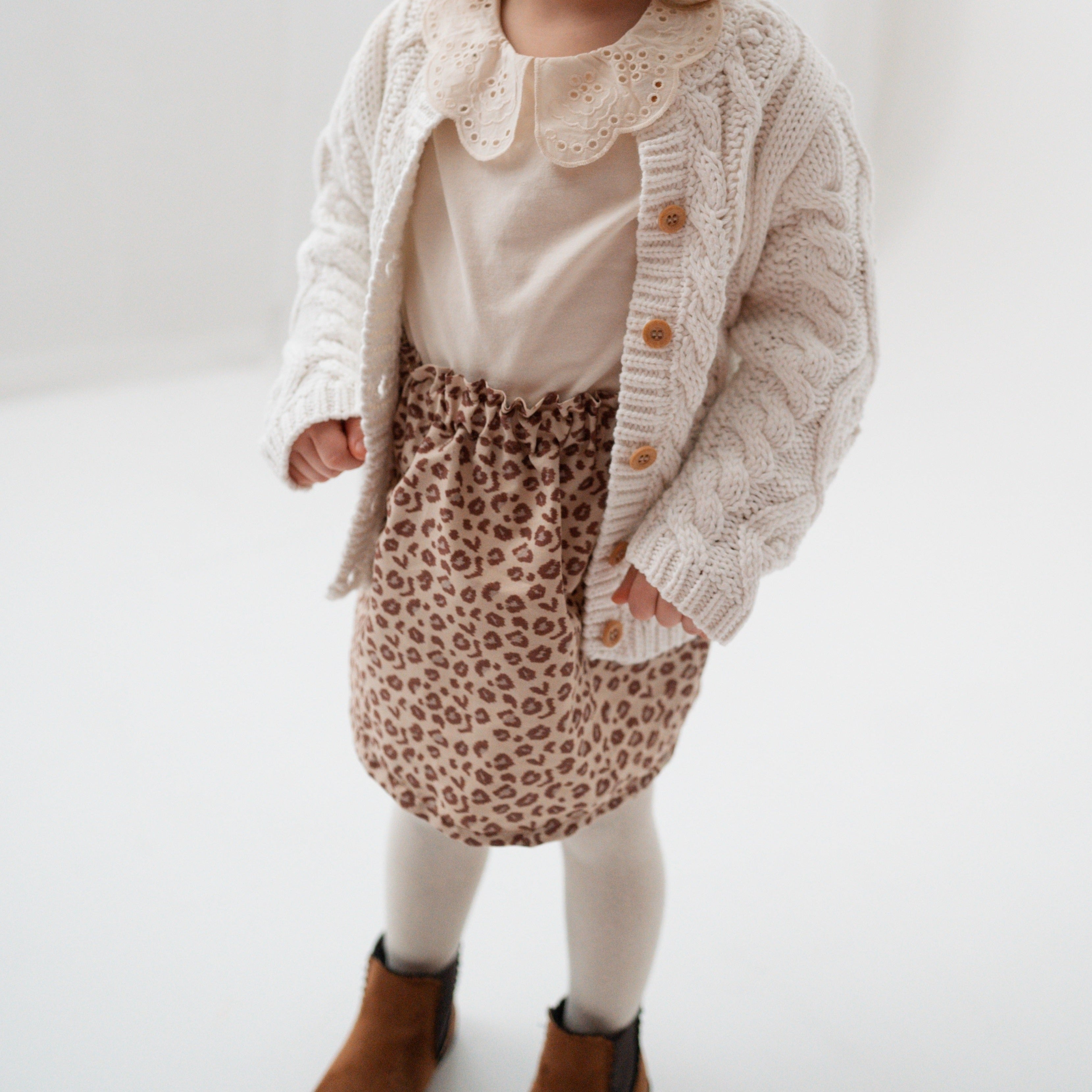 Rock für Mädchen Leoprint