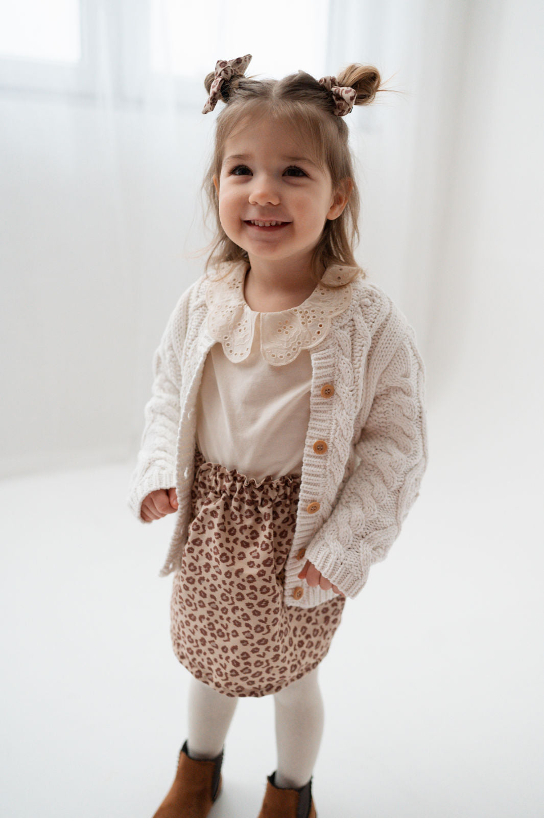 Haarschleifen Leoprint Set