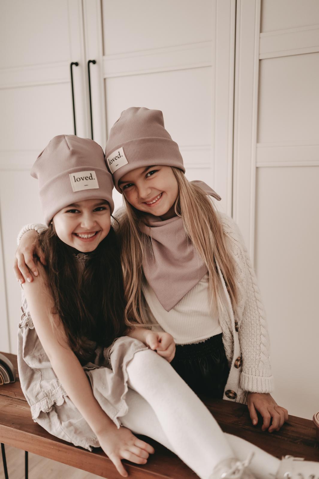 MÜTZE loved. - Farbe: ALTROSA - alle Größen -