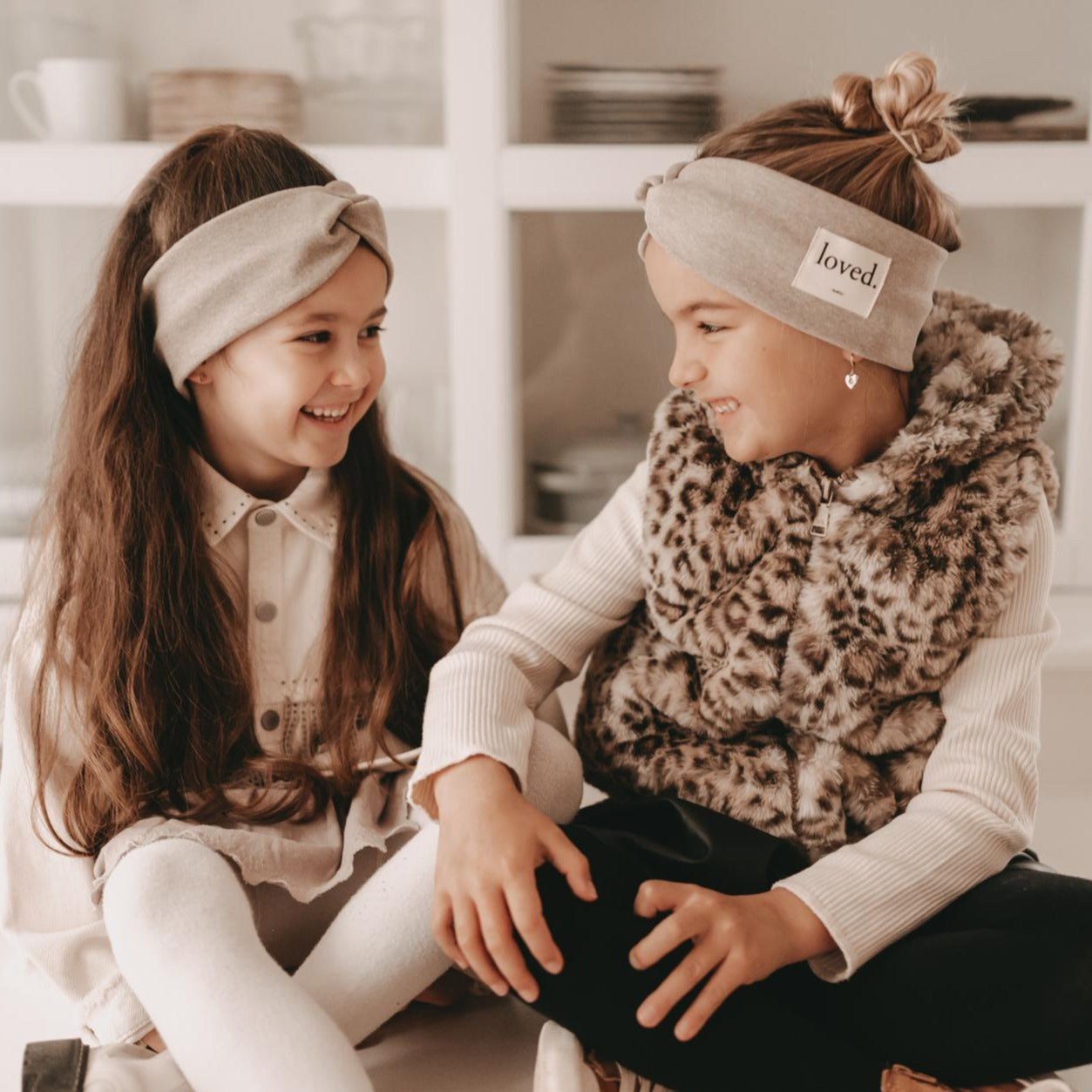 STIRNBAND loved. - Farbe: SAND - alle Größen -