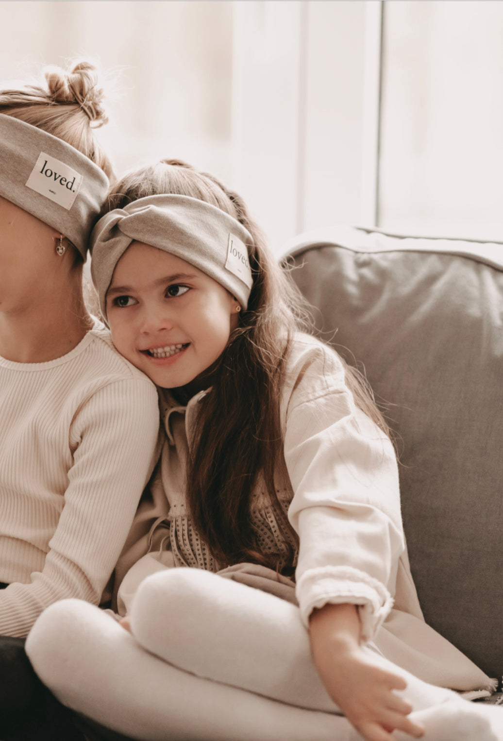 STIRNBAND loved. - Farbe: SAND - alle Größen -