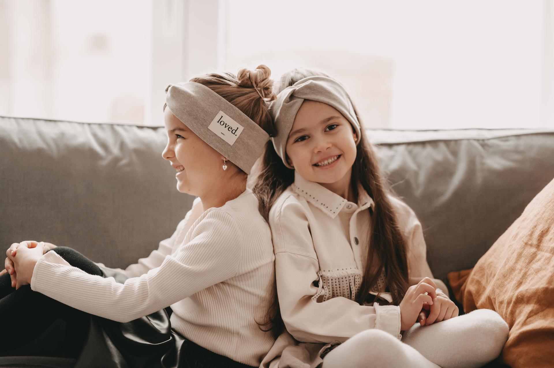 STIRNBAND loved. - Farbe: SAND - alle Größen -