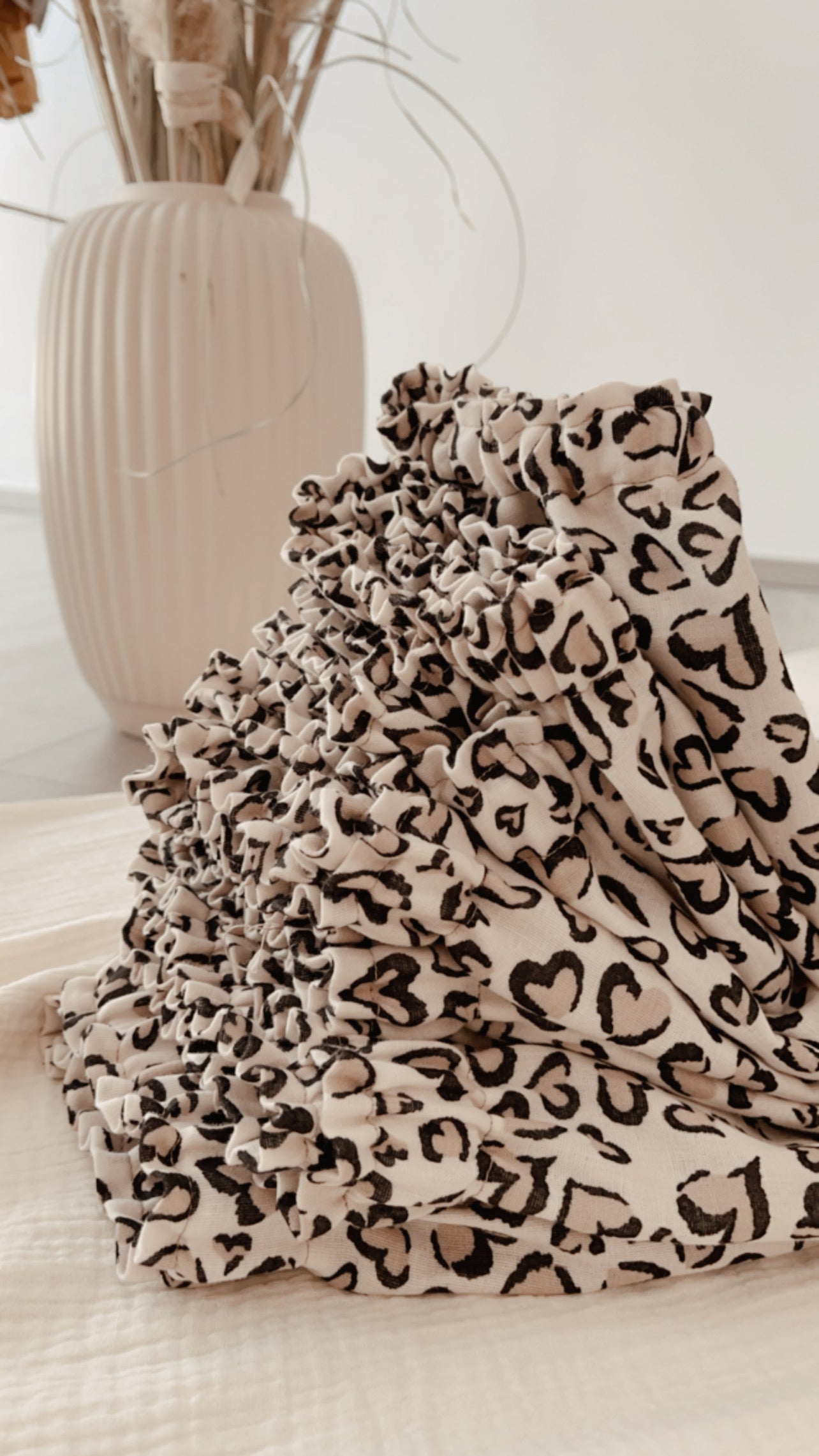 Leo Musselinrock, Mädchenrock, Sommerrock Leoprint Mädchen