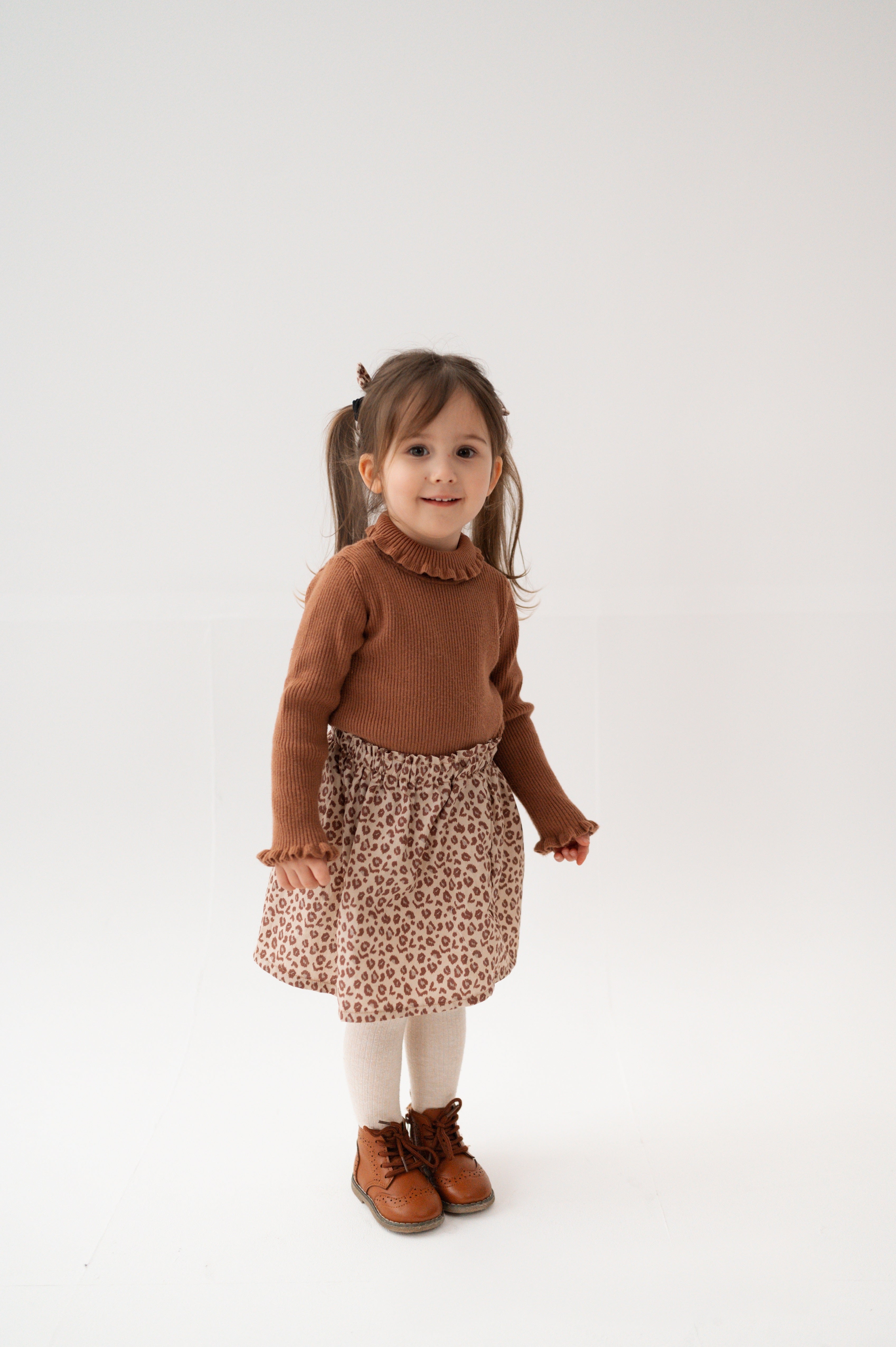 Rock für Mädchen Leoprint