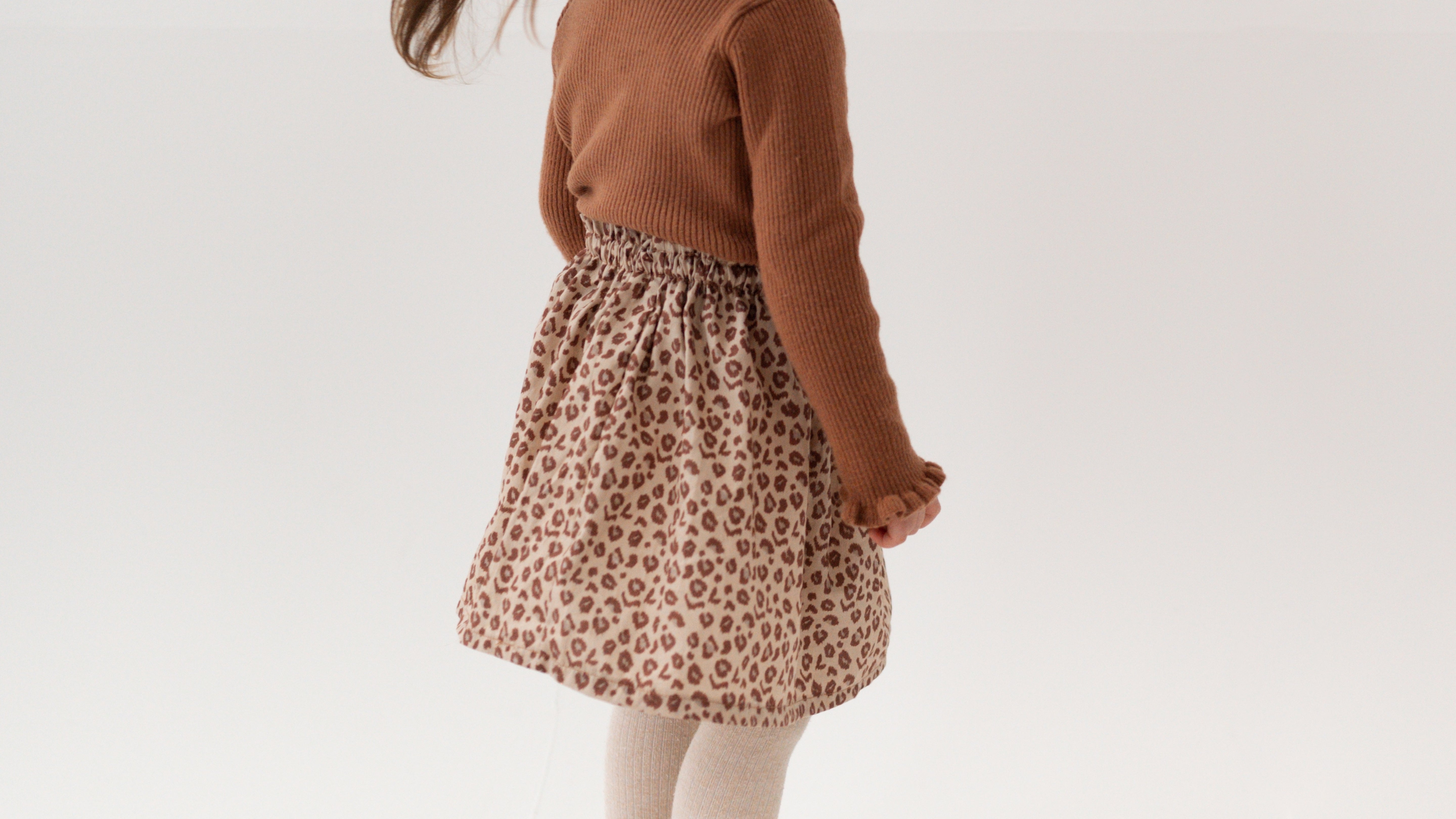 Rock für Mädchen Leoprint