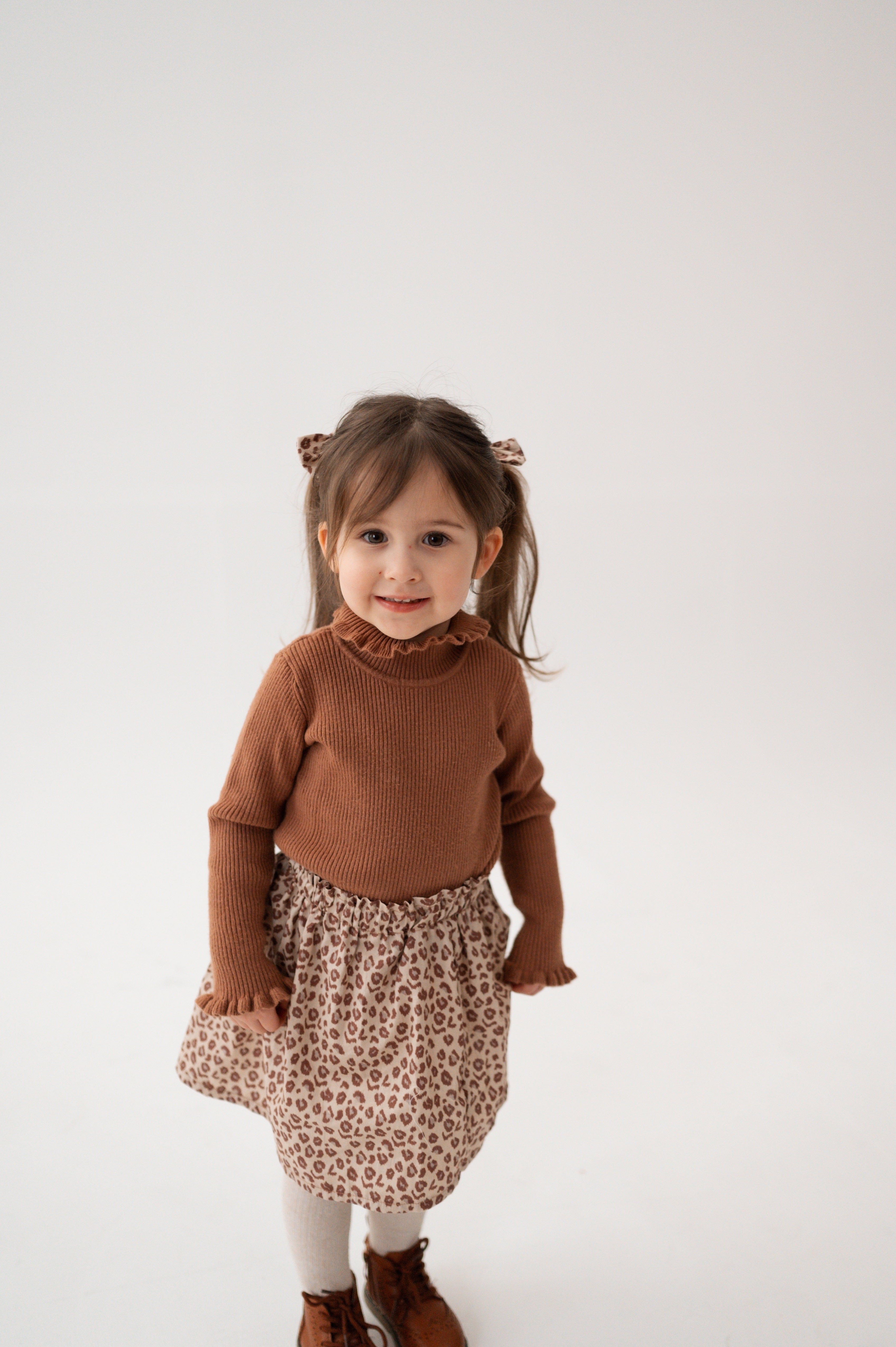 Rock für Mädchen Leoprint