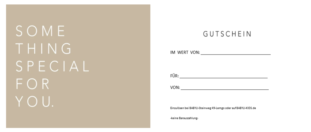 GUTSCHEIN, Geschenk zur Geburt, Gutschein zur Geburt, Baby Newborn